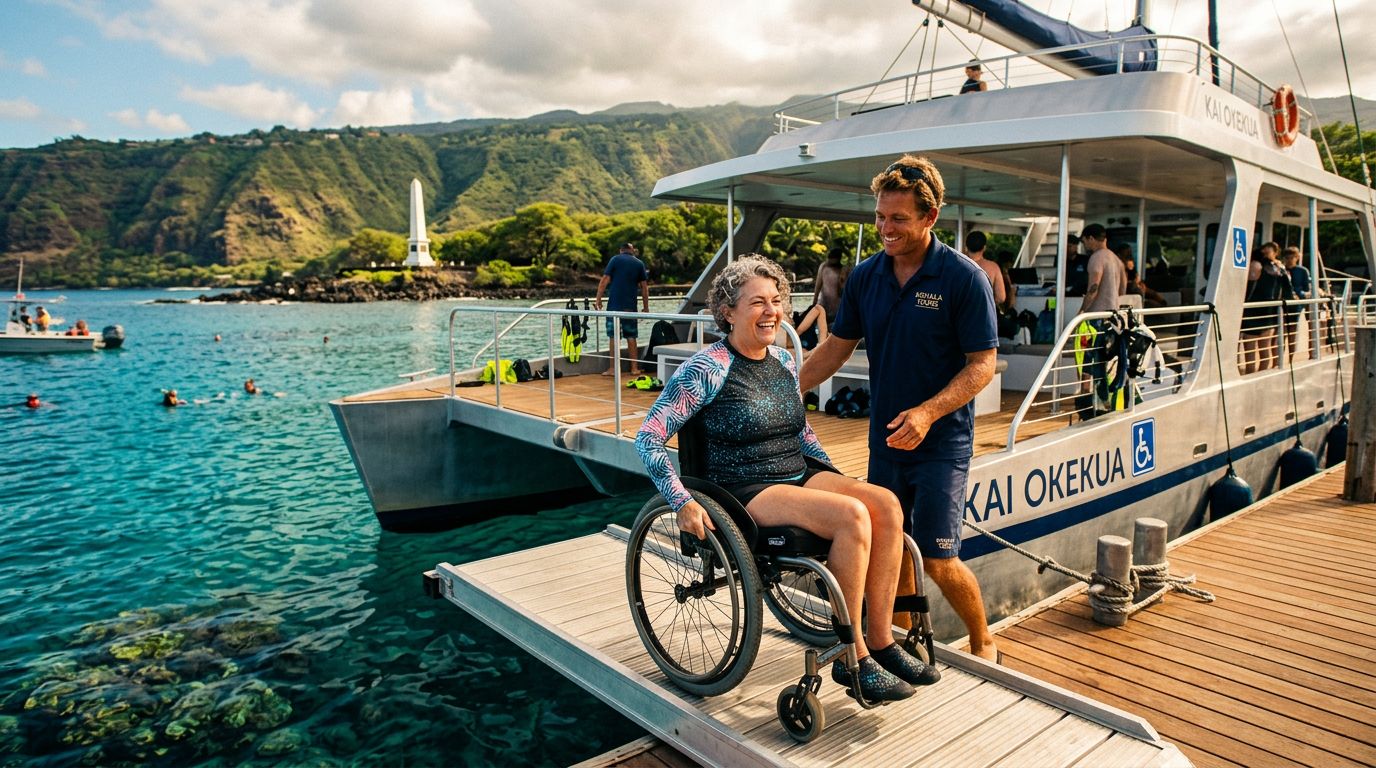 Captain Cook Snorkel Tour Accessibility Guide