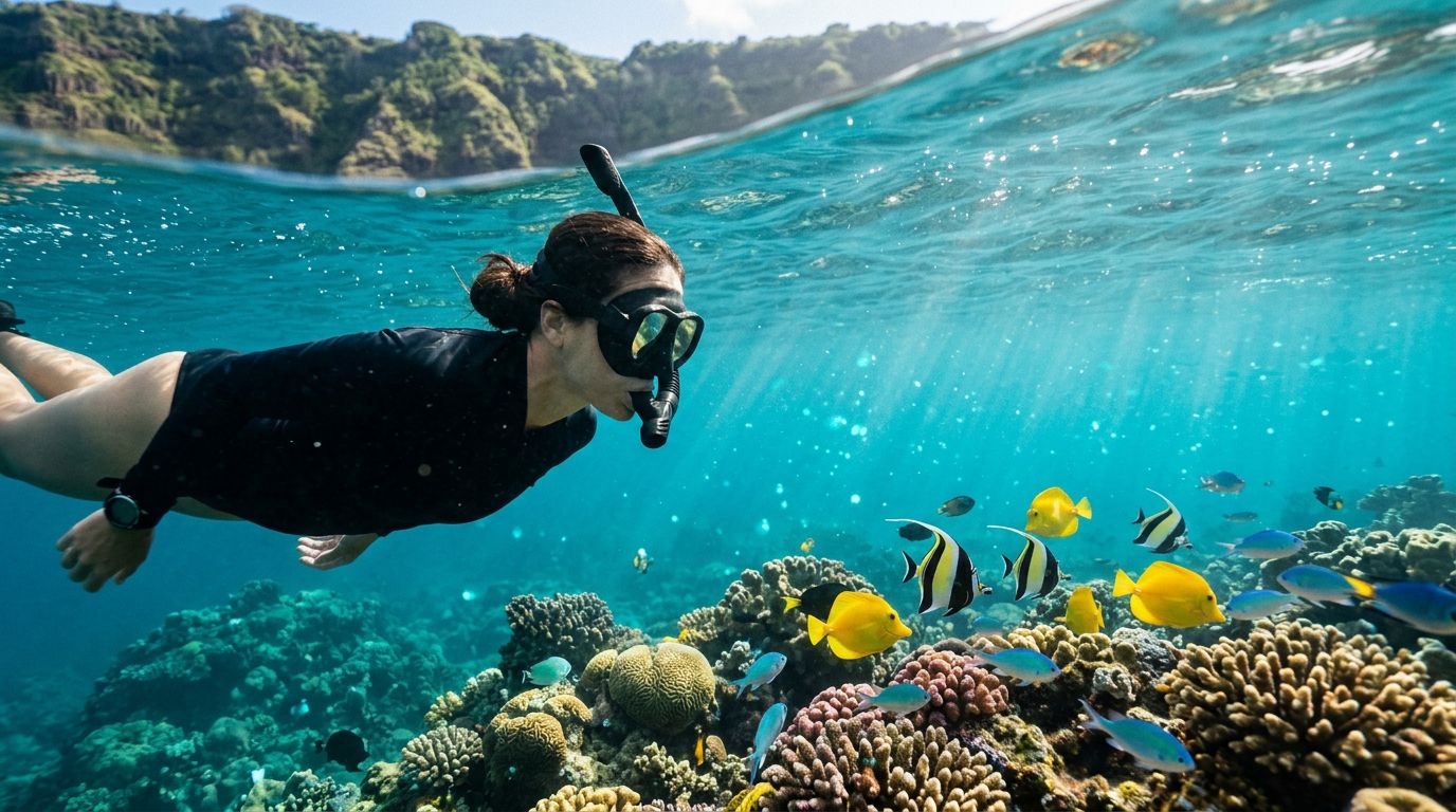 Captain Cook Snorkeling With Eczema and Sensitive Skin
