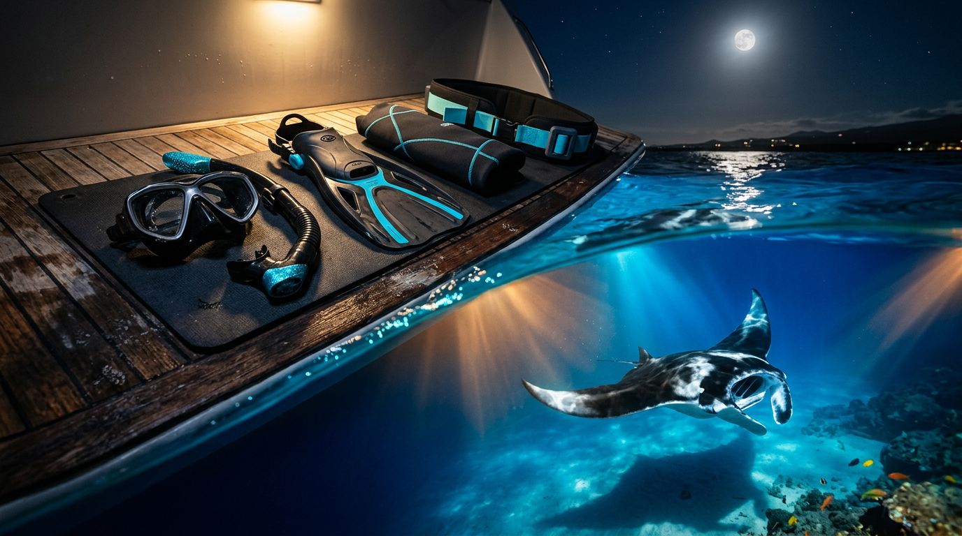 Do Manta Ray Snorkel Tours Include All Your Gear?