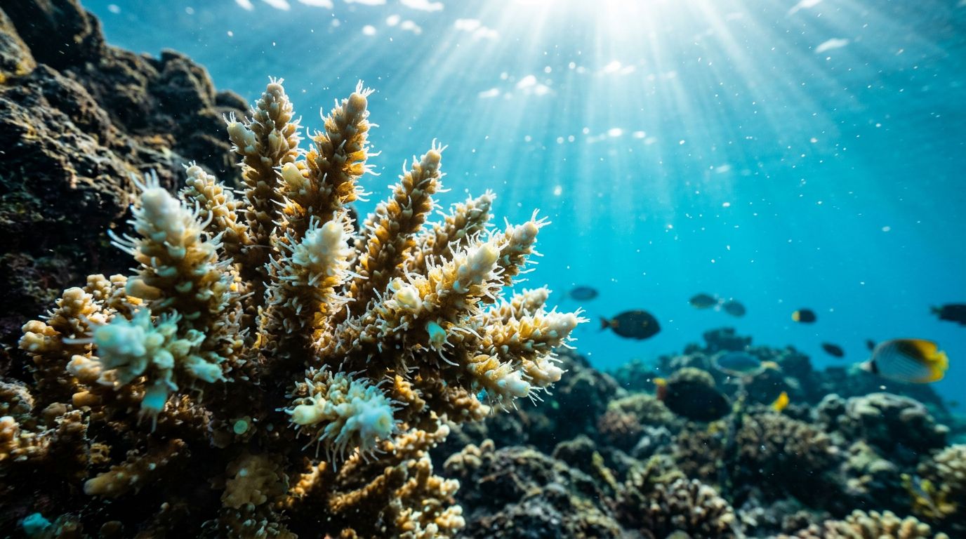 How Coral Polyps Feed During Kealakekua Bay Snorkeling