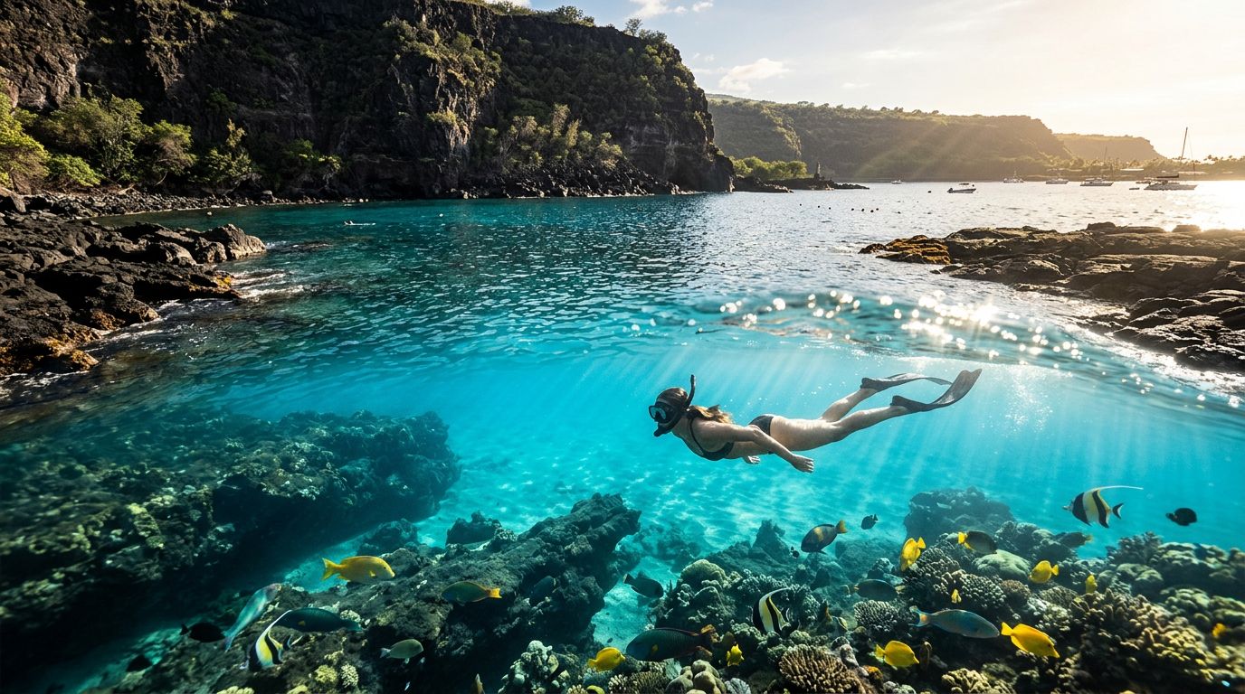 How Lava Shapes Your Captain Cook Snorkeling Route