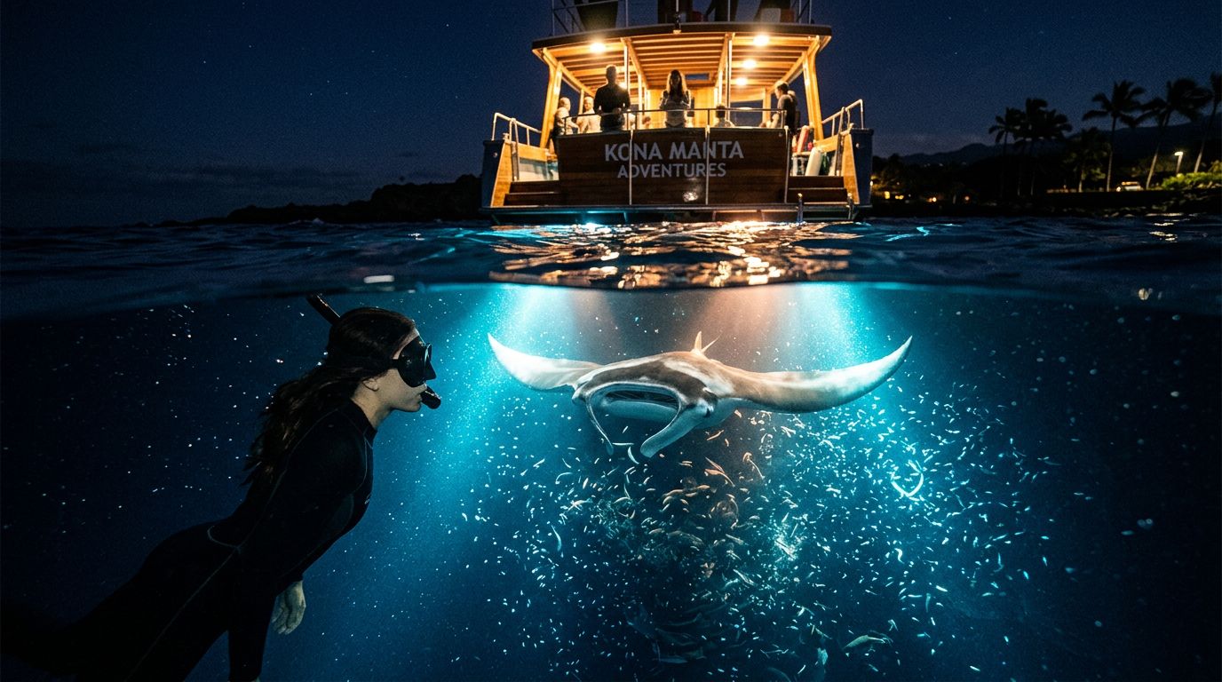 How to Gift a Kona Manta Ray Snorkel Experience