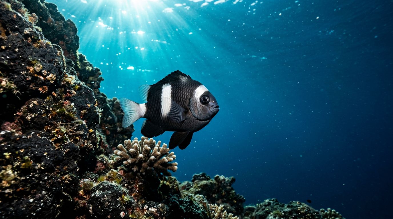 How to Spot Hawaiian Dascyllus in Kealakekua Bay