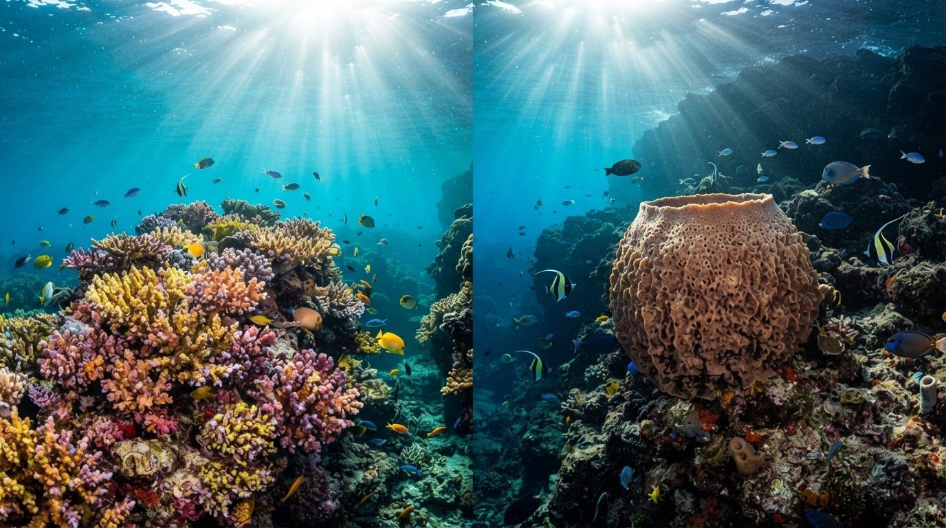 Kealakekua Bay Snorkeling: Coral or Sponge?
