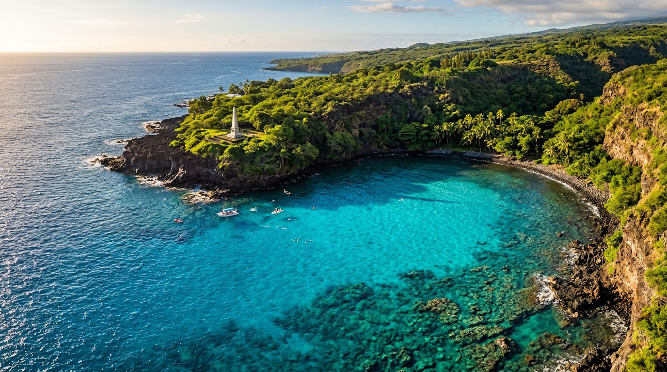Kealakekua Bay Snorkeling Map: Captain Cook Area Guide