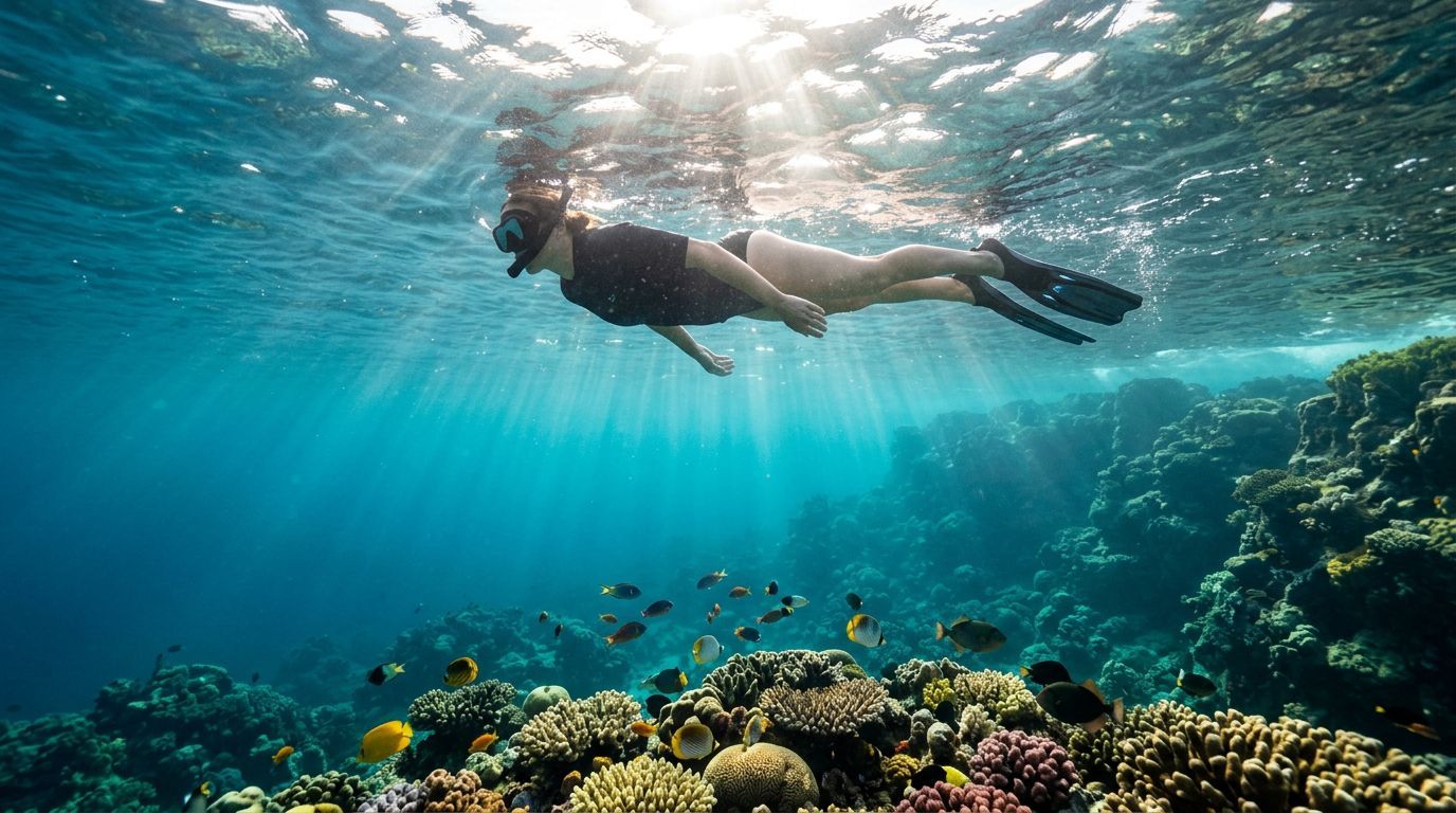 Kealakekua Bay Snorkeling Without Standing on Coral