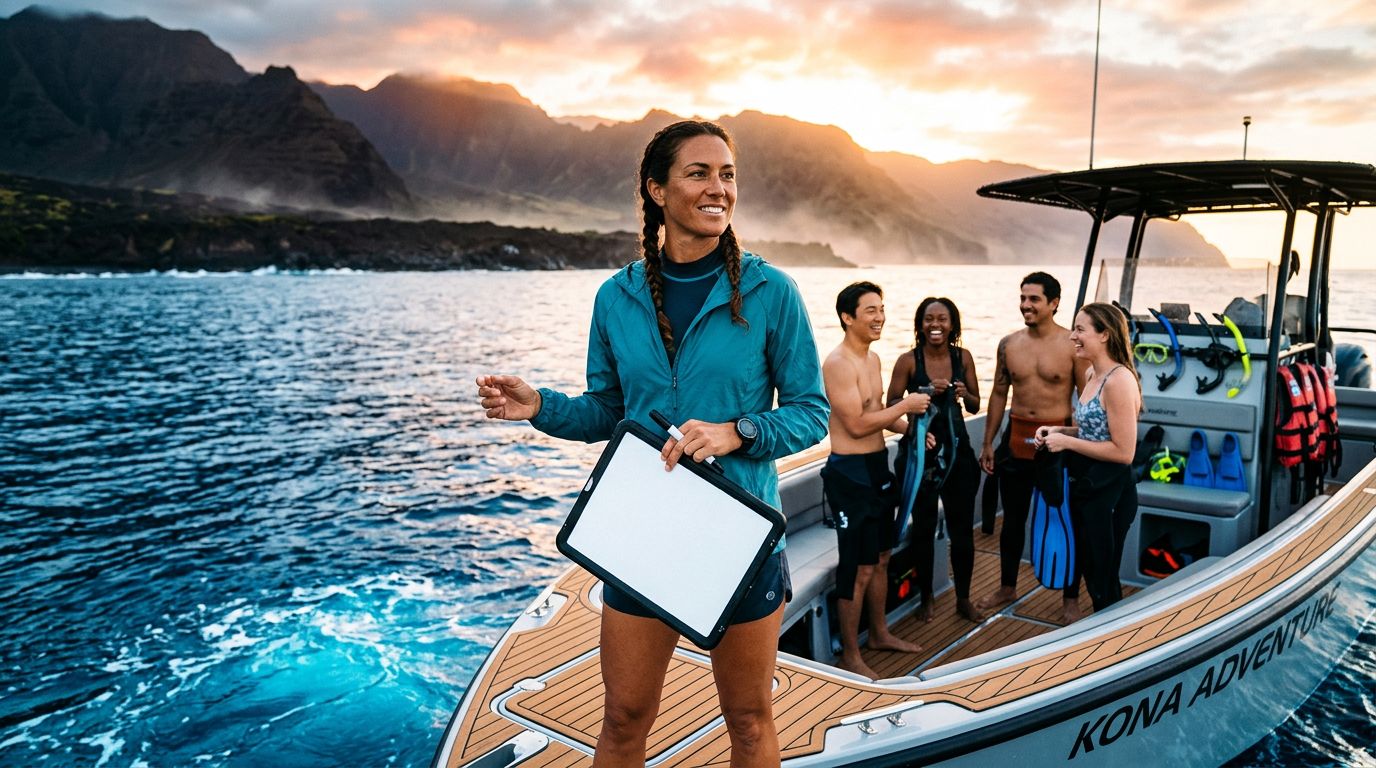 Kona Boat Tours: A Group Leader's Booking Timeline