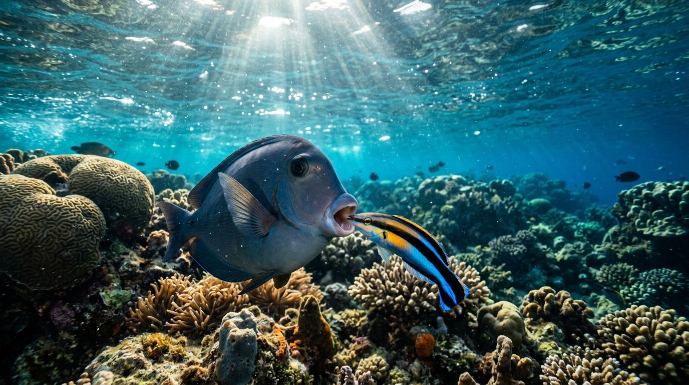 Kona Snorkeling: Why Reef Fish Visit Cleaning Stations