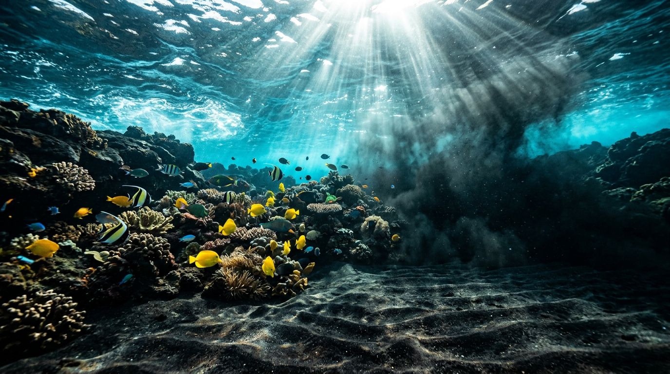 Lava sand snorkeling on the Big Island: visibility guide