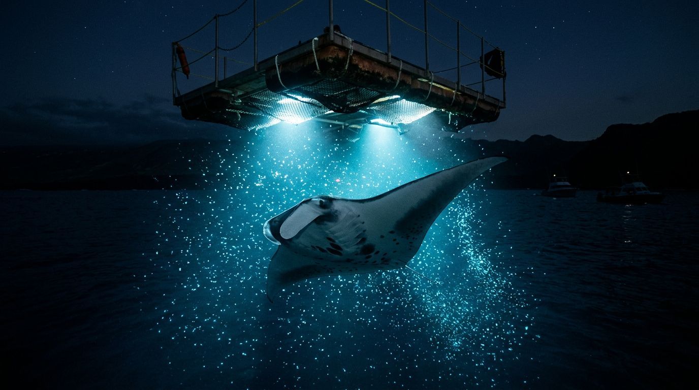 Manta Ray Night Snorkel Kona: Wildlife Policy Questions