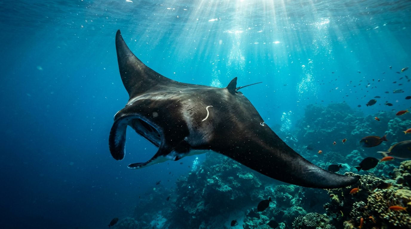 Manta rays Hawaii: How Natural Injuries Heal