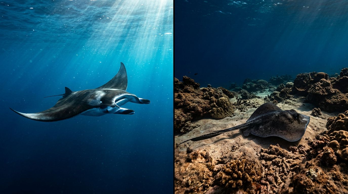 Manta Rays Hawaii vs Stingrays for First-Time Snorkelers