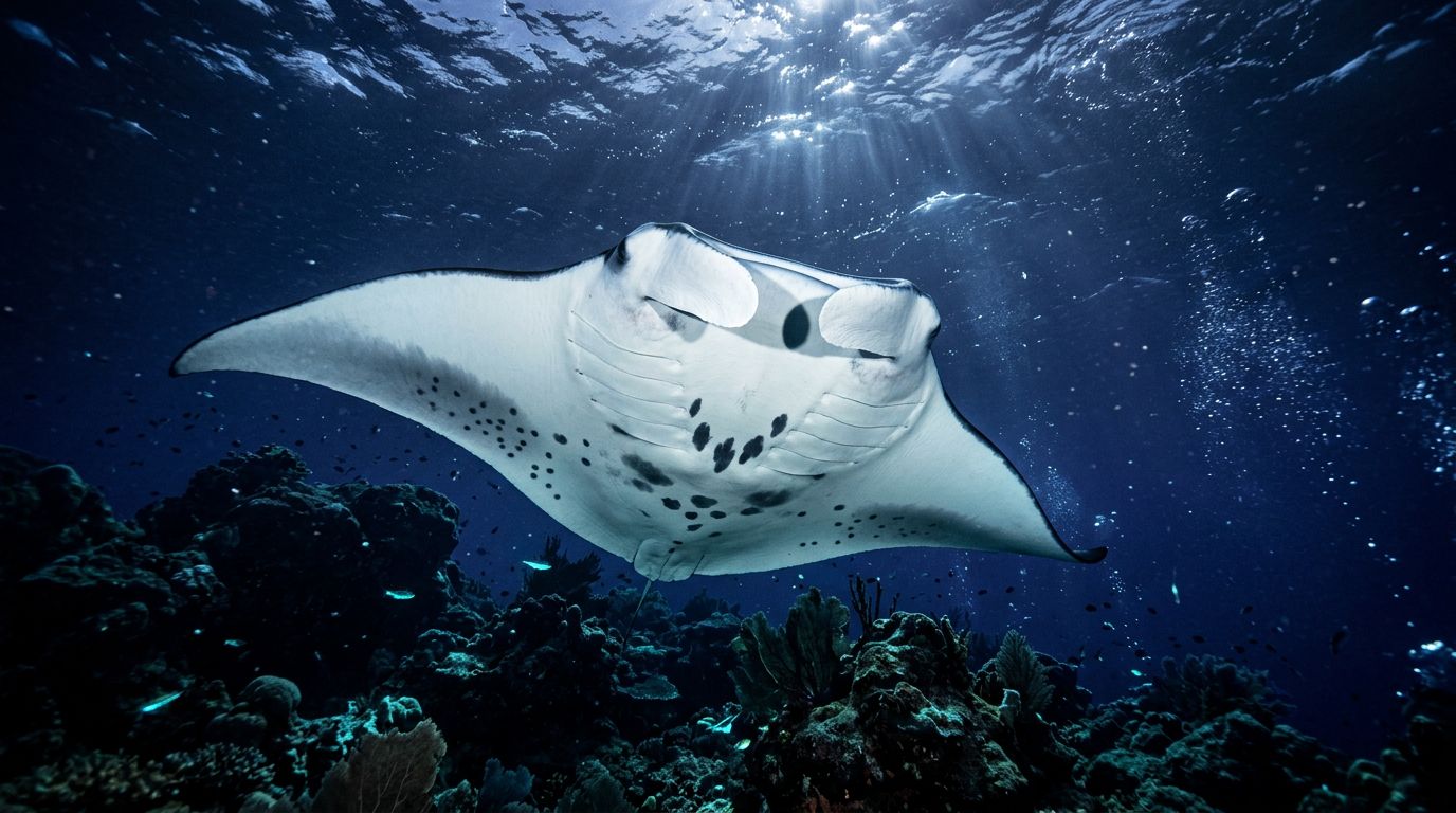 Manta Rays Hawaii: Why Their Bellies Are White
