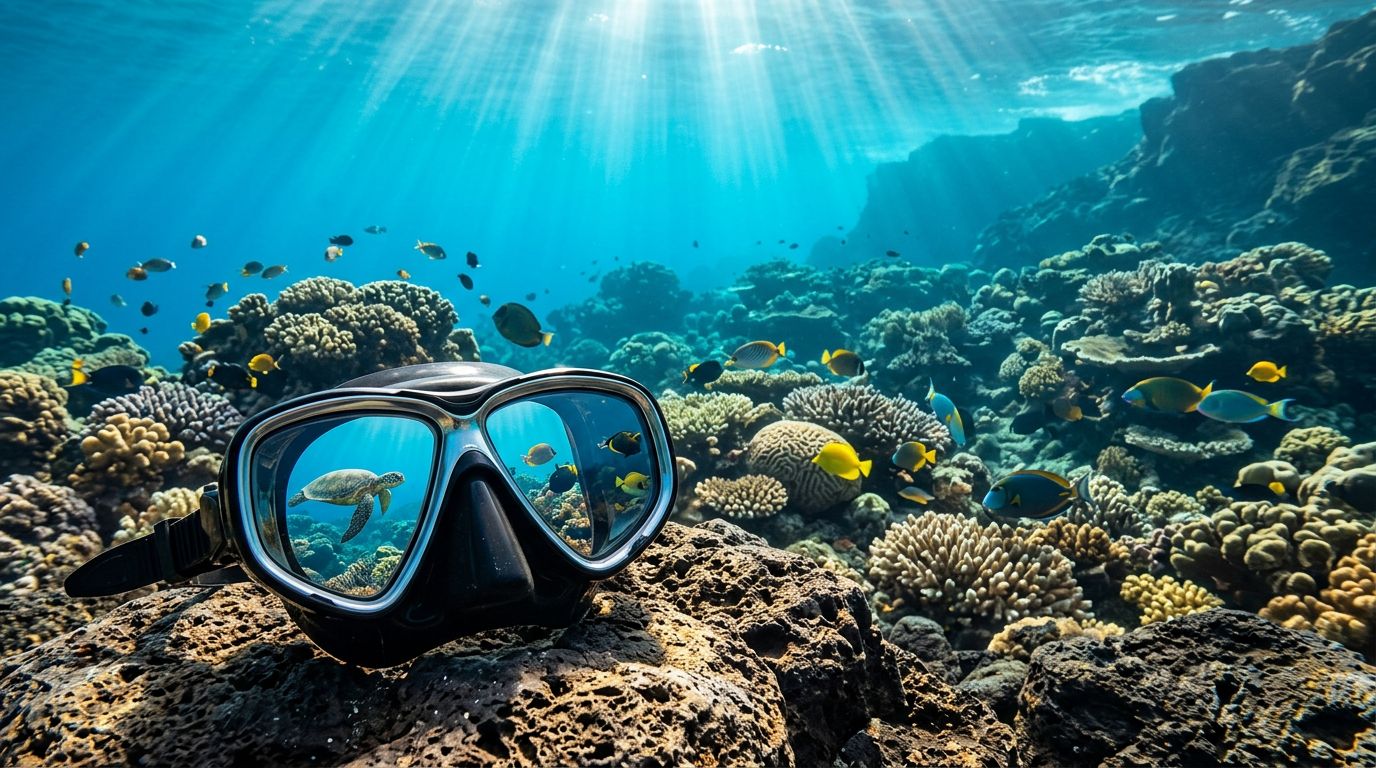 Prescription Snorkeling Masks for Captain Cook