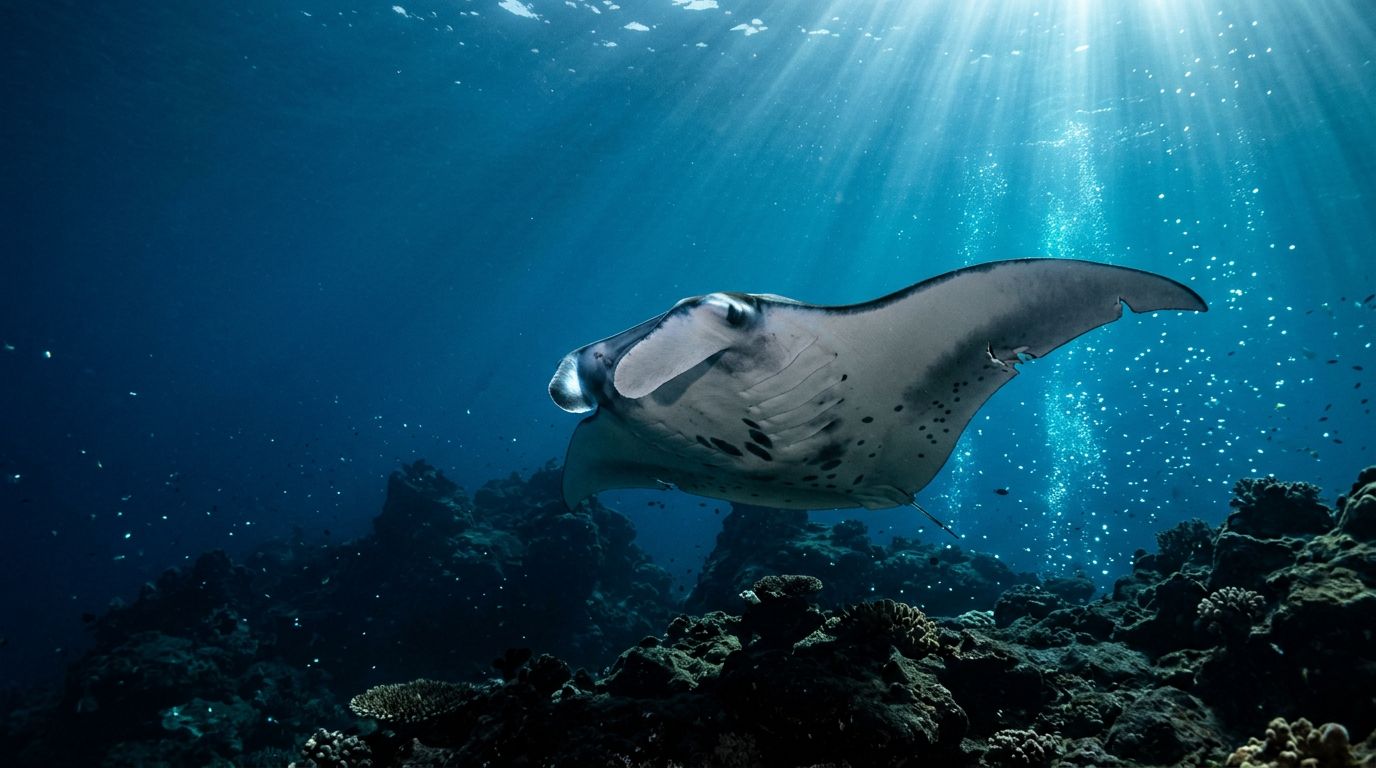 Why Manta Rays Have Scars in Hawaii