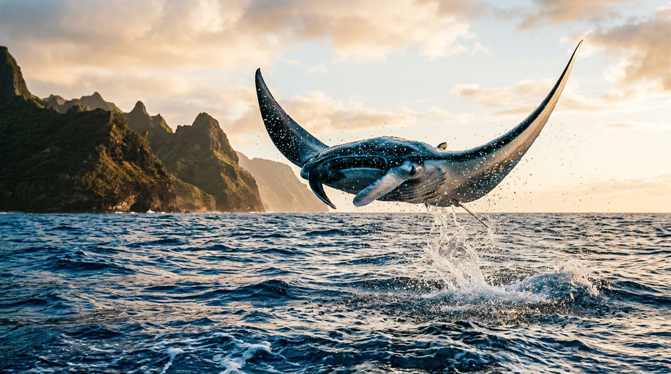Why Manta Rays Hawaii Leap Out of the Water