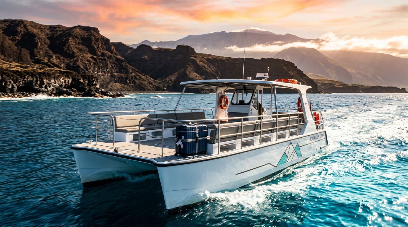 Your Kona boat tour plan after hotel checkout